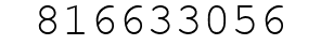 Number 816633056.
