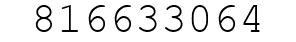 Number 816633064.