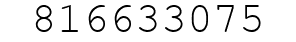 Number 816633075.