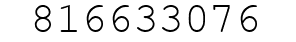 Number 816633076.