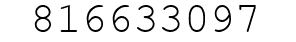 Number 816633097.