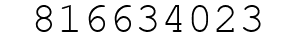 Number 816634023.