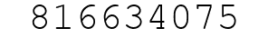 Number 816634075.