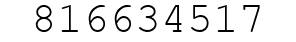 Number 816634517.