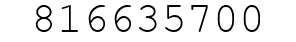 Number 816635700.