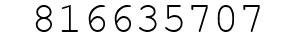 Number 816635707.