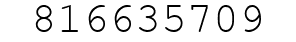 Number 816635709.