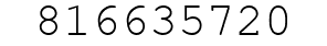 Number 816635720.