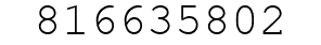 Number 816635802.