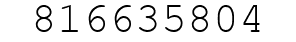 Number 816635804.