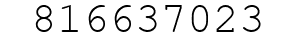 Number 816637023.