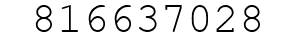 Number 816637028.