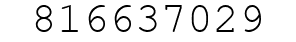 Number 816637029.