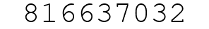 Number 816637032.