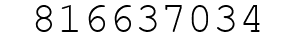 Number 816637034.