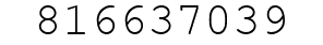 Number 816637039.