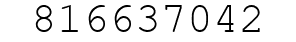 Number 816637042.