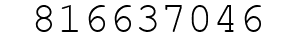 Number 816637046.