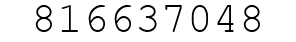 Number 816637048.
