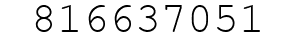 Number 816637051.