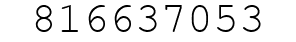 Number 816637053.