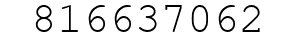 Number 816637062.
