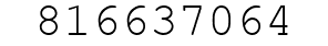 Number 816637064.