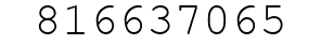 Number 816637065.