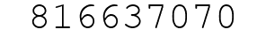 Number 816637070.
