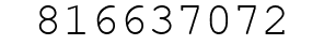 Number 816637072.
