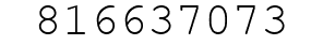 Number 816637073.
