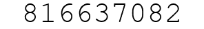 Number 816637082.