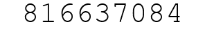Number 816637084.