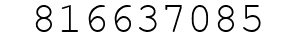 Number 816637085.