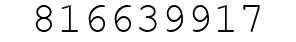 Number 816639917.