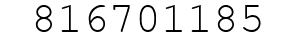 Number 816701185.
