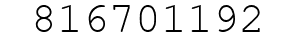 Number 816701192.