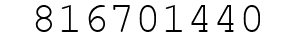 Number 816701440.