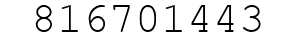 Number 816701443.