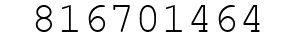 Number 816701464.