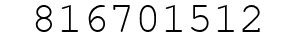 Number 816701512.