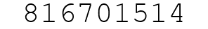 Number 816701514.