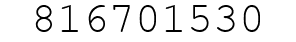 Number 816701530.