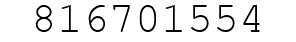 Number 816701554.