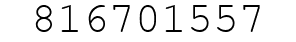 Number 816701557.