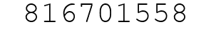 Number 816701558.