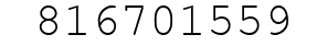 Number 816701559.