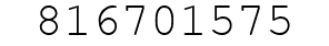 Number 816701575.