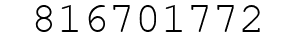 Number 816701772.