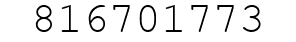 Number 816701773.